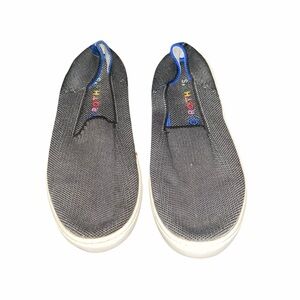 Rothy’s Slip On Sneakers Kids Size 4 Gray Knit Casual Shoes